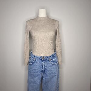 Full Sleeves Turtleneck Sweater Top